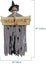 Hanging Witch Ghost With Light-up Eyes And Scary Sound Effect Hanging Skeleton Carousel 1