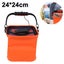 Collapsible Bucket multifunctional Portable Collapsible Fishing Bucket -wash Ba Carousel 1
