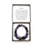 Large Beaded Bracelet - Amethyst (14 x 11mm) Carousel 3