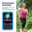 32GB Clip On MP3 Player with Bluetooth 5.0 (Blue) Carousel 3