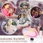 Kids Karaoke Machine for Home Parties Birthday Gifts for Girls (Pink) Carousel 2