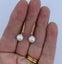 Rose-Gold Earrings with Austrian crystals and Pearls "Lorraine" Carousel 2
