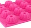 Mini Muffin Pan 2 Cups Silicone Cookies Cupcake Bakeware Tin Soap Tray Mould No Carousel 4