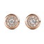 Rose-Gold Crystals Stud Earrings "Avery" Carousel 4