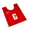SILVER FERN 5 A-SIDE JUNIOR NETBALL BIB SET EMERALD GREEN Carousel 3