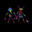 50 Disposable Children's Diy Luminous Bracelets With Carousel 4