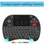 2 in 1 USB Rechargeable Wireless Miniature Backlit Mouse and QWERTY Keyboard Carousel 3
