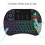 2 in 1 USB Rechargeable Wireless Miniature Backlit Mouse and QWERTY Keyboard Carousel 5