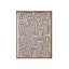 Recycled Timber Wall Art - Natural Matchsticks Carousel 1
