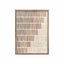Recycled Timber Wall Art - Neutral Tally Carousel 1