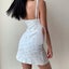 Y2k Vintage Floral Cross Camis Dress Women Slim Sleeveless V-Neck Carousel 3