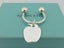 TIFFANY & CO Sterling Silver Apple Keyring Carousel 1