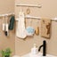Spring Tension Curtain Rod Tension Rods Cupboard Bars Adjustable Spring Steel T Carousel 5