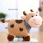 Plush Toy 28cm/11.02in Love Patterned Cow Doll Color Calf Plush Toythe Color Of Carousel 2