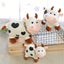 Plush Toy 28cm/11.02in Love Patterned Cow Doll Color Calf Plush Toythe Color Of Carousel 3