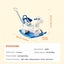 New 4 in 1 Rocking Horse for Toddlers 1-3 Years Ride on Toy with Sound Blue Carousel 7