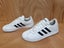 Adidas VL Court 2.0 White Sneakers Unisex Youth US 5 - Very Good Condition Carousel 6