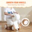 New 3 in 1 Rocking Horse for Toddlers 1-3 Years Ride on Toy with Board Red Carousel 5