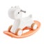 New 3 in 1 Rocking Horse for Toddlers 1-3 Years Ride on Toy with Board Red Carousel 10