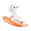 New 3 in 1 Rocking Horse for Toddlers 1-3 Years Ride on Toy with Board Red Carousel 11