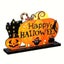 Halloween Decoration Happy Halloween Table Center Decorations Wooden Happy Hall Carousel 4