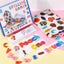 Letter Recognition Spelling Game Wooden Alphabet Learning Cards Word Practice C Carousel 3