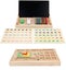 Wooden Number Bricks Blocks Mathematics Material Educational Toy + Time Learnin Carousel 3