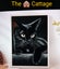 The Cattage - Cute 5D Cat Diamond Painting Kit Great For All Ages Carousel 1