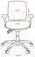 Buro Roma 3 Lever Mid Back Office Chair with Arm Rest, Green Fabric, Nylon Ba... Carousel 2