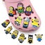 12pcs Minions Despicable Me Shoe Charms Shoe Buckle For Clog Sandals Croc Shoes Carousel 1