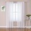 Transparent Curtains Living Room Rod Pocket Window Curtain Panels Bedroom Semi Carousel 2