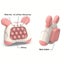 Push Bubbles Game Console Press Game Machine Pop It Console Puzzle Game Sensory Carousel 3