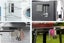 Adhesive Hanger Storage Rack Clothes Hanger Organizer Laundry Hanger Stacker Carousel 7