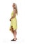 Augustine Valentina Midi Dress Yellow Carousel 4