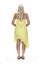 Augustine Valentina Midi Dress Yellow Carousel 5