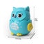 Education Toy Inertial Return Vehicle Toy Car Cute Owl Shape Head Rotated Soupt Carousel 2