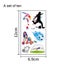 Temporary Tattoos For Kids And Adults Cartoon Soccer Sports Style Tattoos - Wor Carousel 2