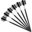 Eyelash Brush Steel Needle Eyebrow Comb Silver 6pcs Carousel 1