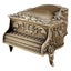 Desktop Jewelry Storage Box Large Capacity Jewelry Box Metal Crafts Ornaments Carousel 1