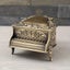 Desktop Jewelry Storage Box Large Capacity Jewelry Box Metal Crafts Ornaments Carousel 4