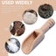 Wooden Scoop Beech Wood Scoop For Flour Bath Salt Sugar Cereal Coffee A Carousel 3
