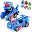 Deformed Dinosaur Car Toy Deformed Dinosaur Car Automatic Car With Music And Le Carousel 1