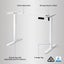 Levede Motorised Standing Desk Frame Only Single Motor Height Adjustable Carousel 8