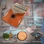 Thumb Piano Kalimba 21tone Fivefinger Piano Girls Beginner Musical Instrument F Carousel 4