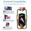 Qi Wireless Charger Car Mount Phone Holder Rack Automatic Clamping Smart Sensor Carousel 5
