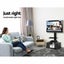 Artiss Floor Tv Stand Bracket Mount Swivel Height Adjustable 32 to 70 Inch Black Carousel 4