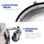21 Inch 4200PSI Industrial Grade Pressure Washer Surface Cleaner Stainless Steel Carousel 6