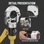 Hydraulic Pipe Crimper Stainless Steel Pliers Crimping Plumbing Tool 16-32mm Carousel 3