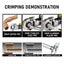 Hydraulic Pipe Crimper Stainless Steel Pliers Crimping Plumbing Tool 16-32mm Carousel 9
