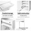 Artiss Metal Desk with Storage Cabinets - White Carousel 5